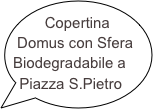 Copertina
Domus con Sfera Biodegradabile a Piazza S.Pietro